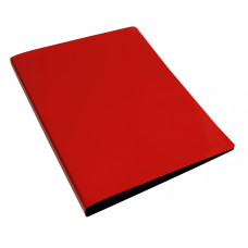 Папка с зажимом Бюрократ DeLuxe DL07CRED (зажимов 1, A4, пластик, толщина пластика 0,7мм, ширина корешка 27мм, красный) [DL07CRED]