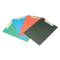 Папка-планшет Бюрократ -PD6002 (A4, пластик, толщина пластика 1мм, ассорти) [PD6002]