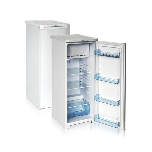 Холодильник Бирюса Б-M110 (A, 1-камерный, объем 180:153/27л, 48x122.5x60.5см, серый металлик)