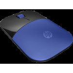 HP Z3700 Wireless Mouse Dragonfly Blue USB (радиоканал, кнопок 3, 1000dpi)