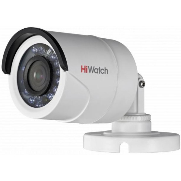 Камера видеонаблюдения HiWatch DS-T200P (6 мм) (поворотная, уличная, цилиндрическая, 2Мп, 3.6-3.6мм, 1920x1080, 25кадр/с)