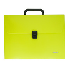 Портфель Silwerhof 322715-02 (A4, отделений 1, пластик, желтый неон) [322715-02]