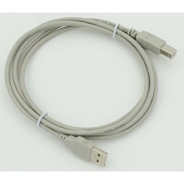 Кабель USB2.0 (USB A(m), USB B(m), 1шт, 1,8м)