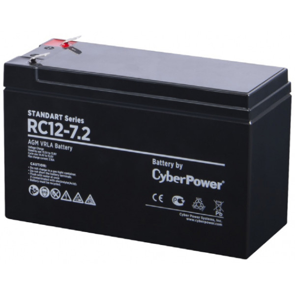 Батарея CyberPower RC 12-7.2 (12В, 7,1Ач)