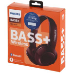 Гарнитура Philips BASS+ SHB3075 (беспроводные накладные оголовье закрытые, 240мА*ч, 12ч, Bluetooth 4.1)