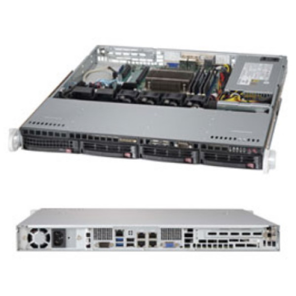 Серверная платформа Supermicro SYS-5018D-MTLN4F (1x350Вт, 1U)