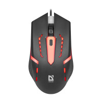 Мышь DEFENDER Hit MB-601 Black USB (1200dpi) [52601]