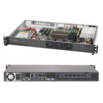 Серверная платформа Supermicro SYS-5019S-L (1x200Вт, 1U)