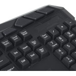 Игровая клавиатура Oklick 700G Black USB (классическая мембранная, 114кл)
