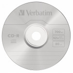 Диск CD-R Verbatim (0.68359375Гб, 52x, jewel case, 10)