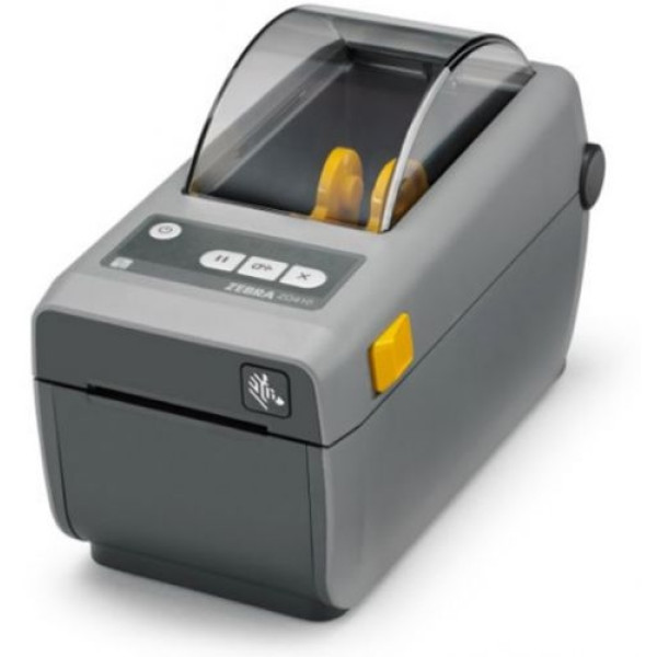 Стационарный принтер Zebra ZD410 (прямая термопечать, 203dpi, 152мм/сек, макс. ширина ленты: 60мм, USB)