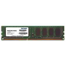 Память DIMM DDR3 8Гб 1600МГц Patriot Memory (12800Мб/с, CL11, 240-pin, 1.5 В) [PSD38G16002]