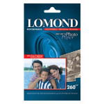 Фотобумага Lomond 1103302 (10x15, 260г/м2, для струйной печати, односторонняя, полуглянцевая, 20л)