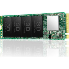 Жесткий диск SSD 256Гб Transcend MTE110S (2280, 1600/1100 Мб/с, 250000 IOPS, PCIe 3.0 x4 (NVMe), для ноутбука и настольного компьютера) [TS256GMTE110S]