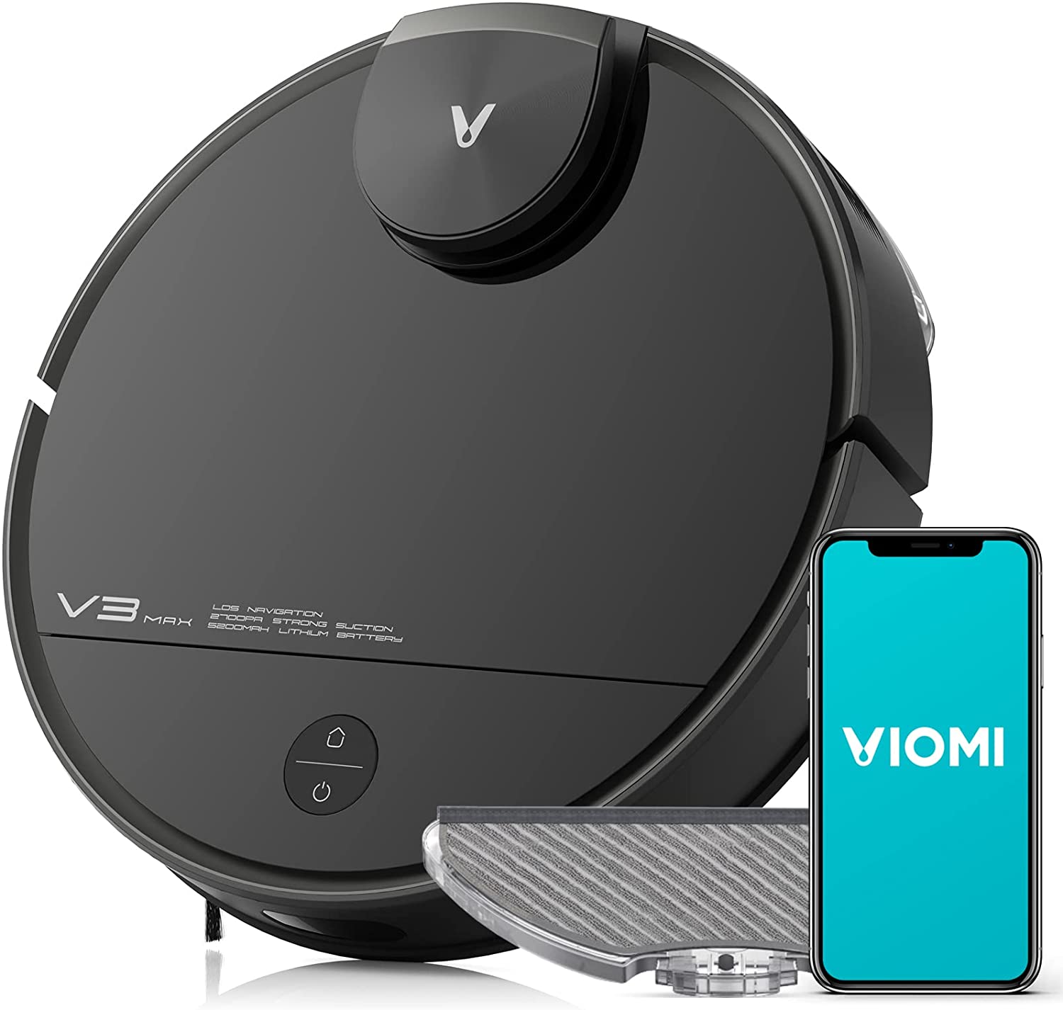 Viomi v3 обзор. Робот-пылесос Viomi Robot Vacuum v3 Max Black