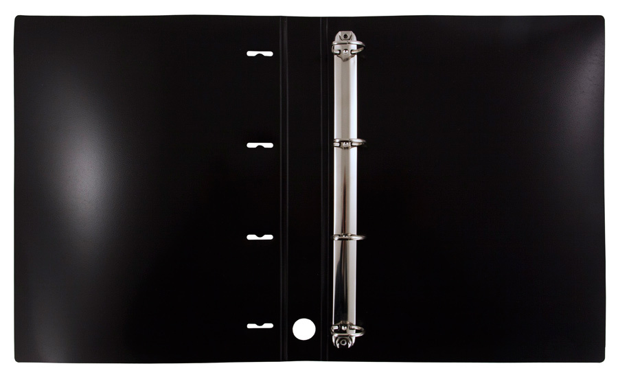 Папка на кольцах белая. Дневник на кольцах