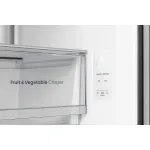 Холодильник Hisense RQ5P470SEI1 (No Frost, A+, 3-камерный, Side by Side, объем 530:331/199л, инверторный компрессор, серый)