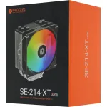 Кулер для процессора ID-Cooling SE-214-XT ARGB (Socket: 1150, 1151, 1155, 1156, 1200, 1700, AM4, алюминий, 33,5дБ, 4-pin PWM)