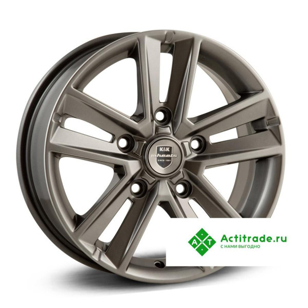 КиК Арена R16/6.5J PCD 5x139,7 ET 40 ЦО 98 антрацитовый