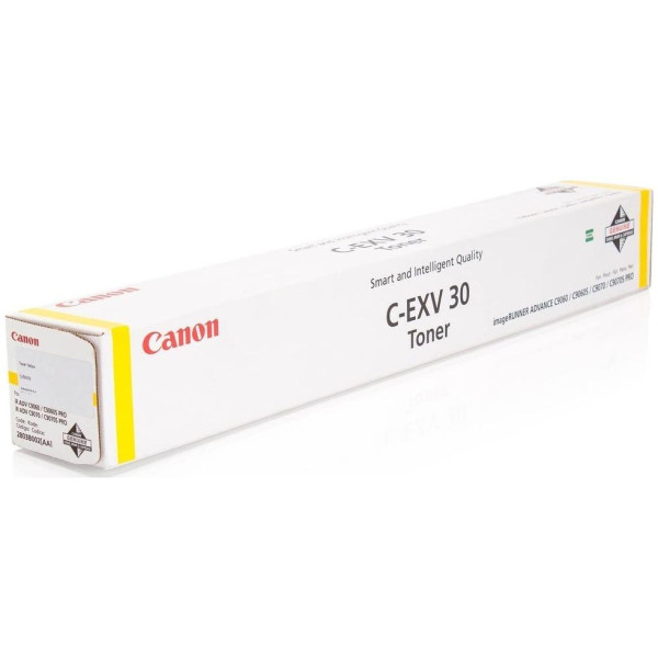 Тонер Canon C-EXV30 Y (2803B002) (желтый; 54000стр; Canon imageRUNNER ADVANCE C9000, Canon imageRUNNER ADVANCE C9060, Canon imageRUNNER ADVANCE C9065, Canon imageRUNNER ADVANCE C9070, Canon imageRUNNER ADVANCE C9075, Canon imageRUNNER ADVANCE C9270, Canon