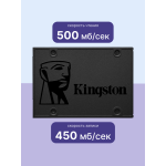 Жесткий диск SSD 480Гб Kingston (2.5