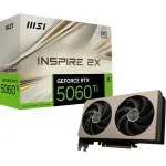 Видеокарта GeForce RTX 5060 Ti 2407МГц 16Гб MSI (GDDR7, 128бит)