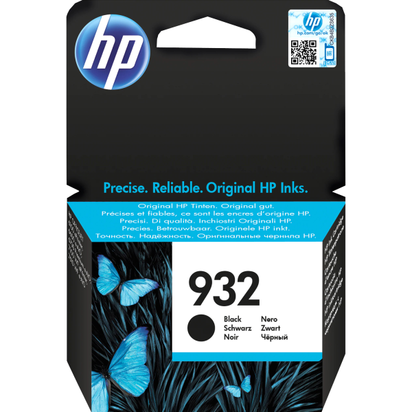 Чернильный картридж HP 932 (черный; 400стр; OJ 6700, 7100)