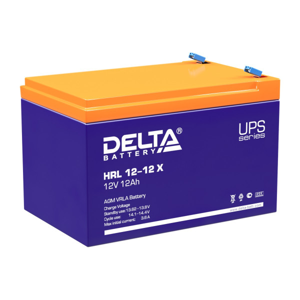 Батарея Delta HRL 12-12 X (12В, 12Ач)