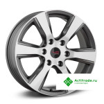 LegeArtis TY570 R18/7.5J PCD 6x139,7 ET 25 ЦО 106,1 антрацитовый с полированной лицевой поверхностью