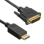 Кабель аудио-видео Buro (DisplayPort (m), DVI-D (Dual Link) (m), 3м)