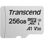 Карта памяти microSDXC 256Гб Transcend (Class 10, 100Мб/с, UHS-I U3, адаптер на SD)