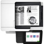 МФУ HP LaserJet Enterprise M528dn (лазерная, черно-белая, A4, 1280Мб, 43стр/м, 1200x1200dpi, авт.дуплекс, 150'000стр в мес, RJ-45, USB)