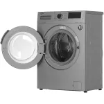 Стиральная машина Beko WSPE6H616S(фронтальная средняя, класс стирки/отжима/э.потребления: A/B/A , макс: 6,5кг, 1200 об/мин, инвертер, 60x84x44см, серебристый)