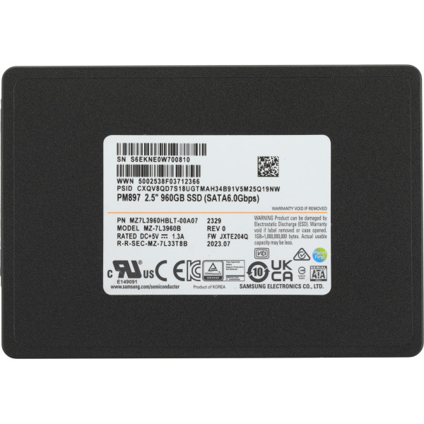 Жесткий диск SSD 960Гб Samsung (2.5
