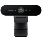 Веб-камера Logitech Brio (13млн пикс., 4096x2160, микрофон, автоматическая фокусировка, USB 3.0)