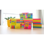 Блок самоклеящийся Hopax 21538 (бумага, 76x76мм, 400листов, 70г/м2, 6цветов)
