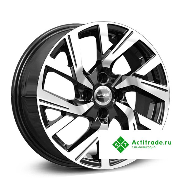 КиК ZV XRAY КС1030 R15/6J PCD 4x100 ET 37 ЦО 60,1 черный с полированной лицевой поверхностью