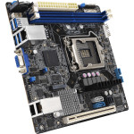 Материнская плата ASUS P12R-I (LGA1200, Intel C252, 2xDDR4 DIMM, Mini-ITX, RAID SATA: 0,1,10,5)
