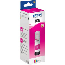 Чернильный картридж Epson 106M (пурпурный; 70стр; L7160, 7180)