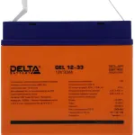 Батарея Delta GEL 12-33 (12В, 33Ач)