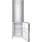 Холодильник АТЛАНТ ХМ 4624-141 NL (A+, 2-камерный, объем 361:229/132л, 59.5x196.8x62.9см, нержавеющая сталь)