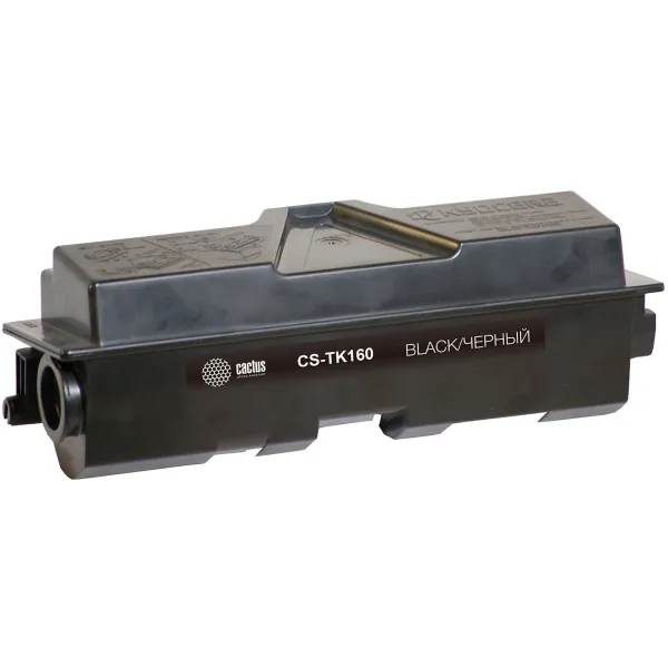 Тонер-картридж Cactus CS-TK160 (черный; 2500стр; Mita FS 1120D, 1120DN, 1120)