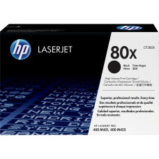 Картридж HP 80X (черный; 6900стр; LJ Pro M401, M425) [CF280X]