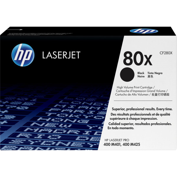 Картридж HP 80X (черный; 6900стр; LJ Pro M401, M425)