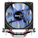 Кулер для процессора Aerocool Verkho 4 Lite (алюминий+медь, 27дБ, 90x90x25мм, 4-pin)