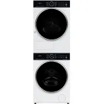 Стиральная машина Midea MF205D80WB/W-RU(вертикальная средняя, класс стирки/отжима/э.потребления: A , макс: 8кг, белый)