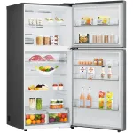 Холодильник LG GR-B922FMBM (No Frost, A++, 2-камерный, объем 656:441/215л, инверторный компрессор, серый)