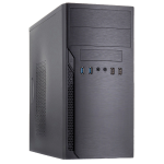 Корпус Foxline FL-628 450W Black (450Вт, 4xUSB3.0)