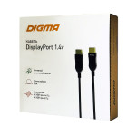 Кабель аудио-видео Digma (DisplayPort (m), DisplayPort (m), 20м)