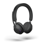 Гарнитура Jabra Evolve2 65 Link380c MS Stereo Stand (оголовье, беспроводное, полноразмерные, USB Type-C, Microsoft Teams)